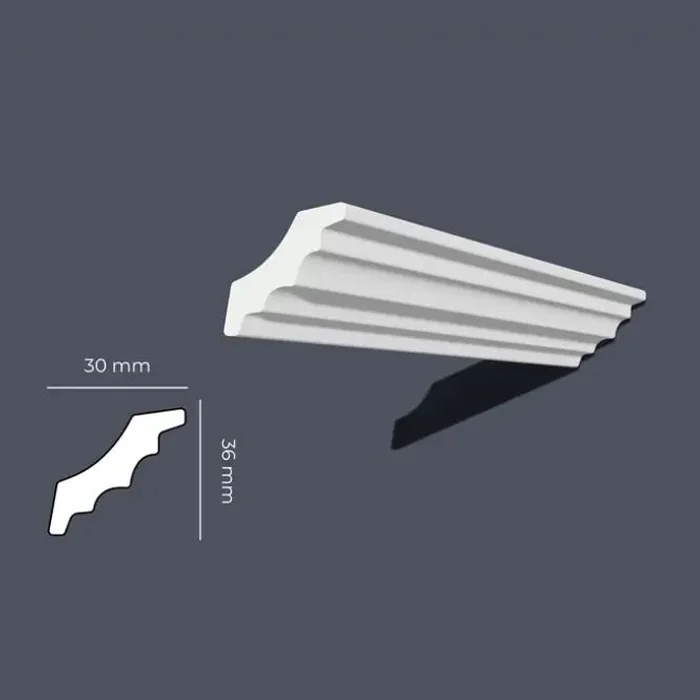 Moldura Isomol Código CC1036 30x36 *2Mts