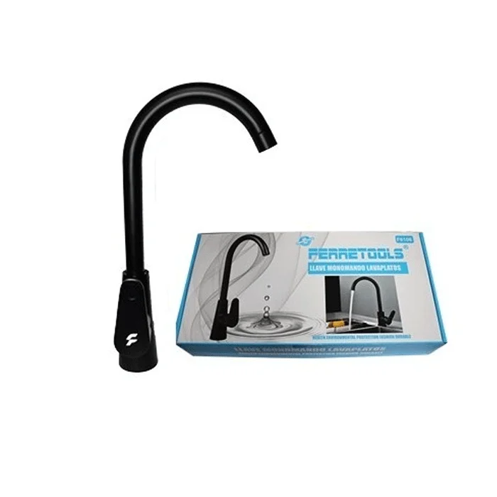 LLAVE MONOMANDO LAVAPLATOS NEGRA PREMIUM