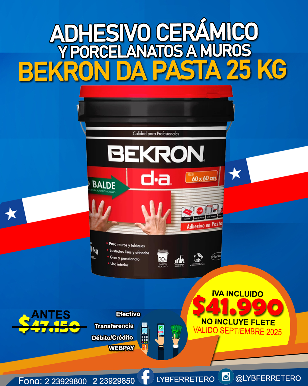 Bekron DA Pasta Tineta 25Kg 