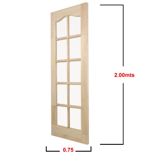 Puerta-Pino-Radiata-Mrador-Con-Vidrio-Templado-075x200-MEDIDA