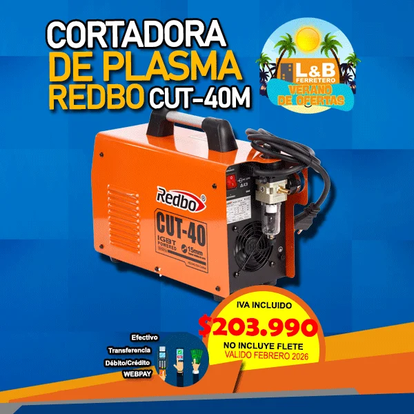 Cortadora de Plasma REDBO CUT-40M