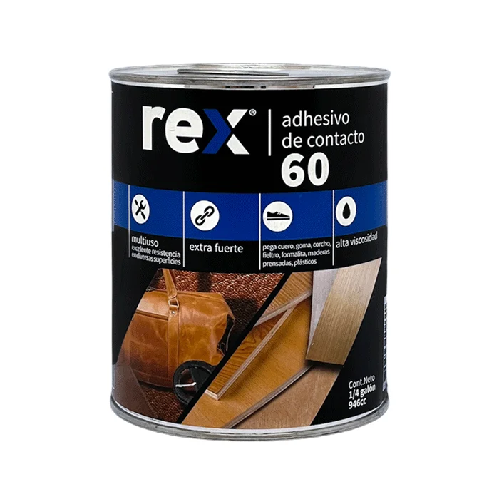 ADHESIVO CONTACTO REX  60 1/4 GL 946CC
