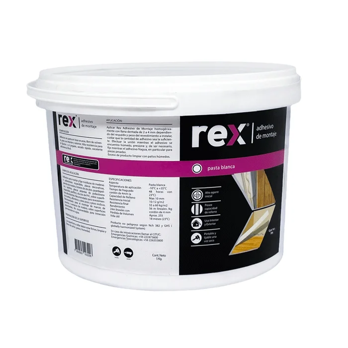 ADHESIVO REX MONTAJE 5 Kg