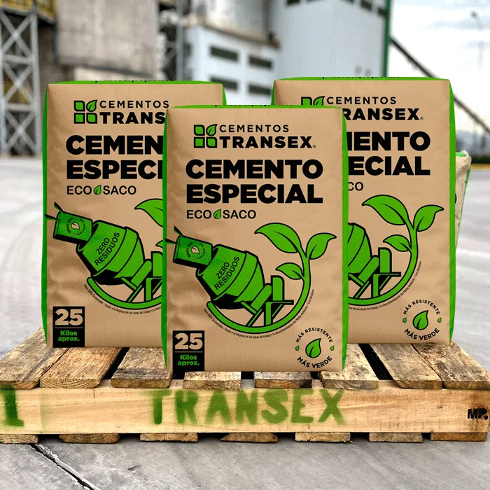 Pallet CEMENTO TRANSEX 72 Saco 25 Kgs. - Image 2