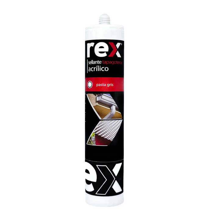 TAPAGOTERA ACRILICA REX GRIS ( INT ) 300ML