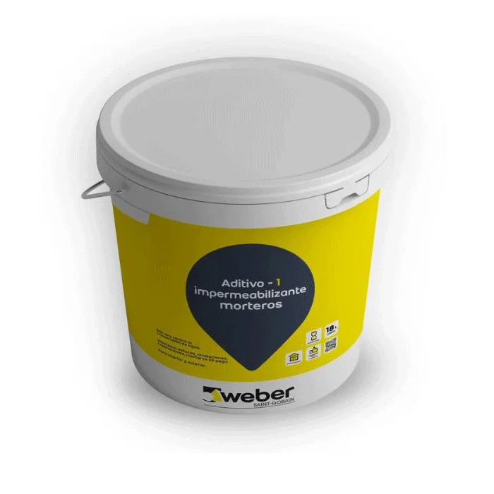 ADITIVO 1 IMPERMEABILIZANTE WEBER 18Litros (sika1)