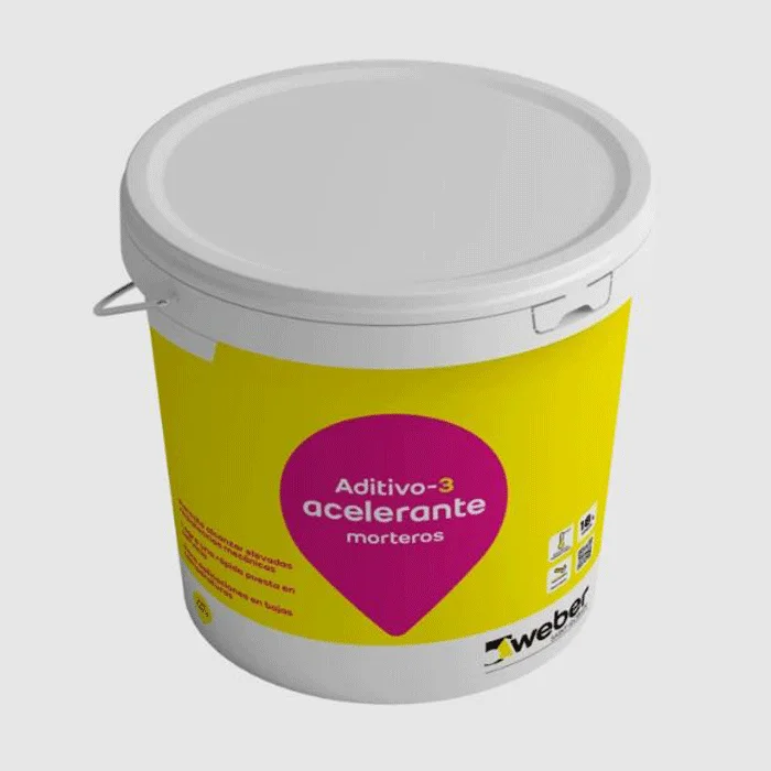 ADITIVO 3 ACELERANTE FRAGUADO WEBER 18Litros ( sika 3 )