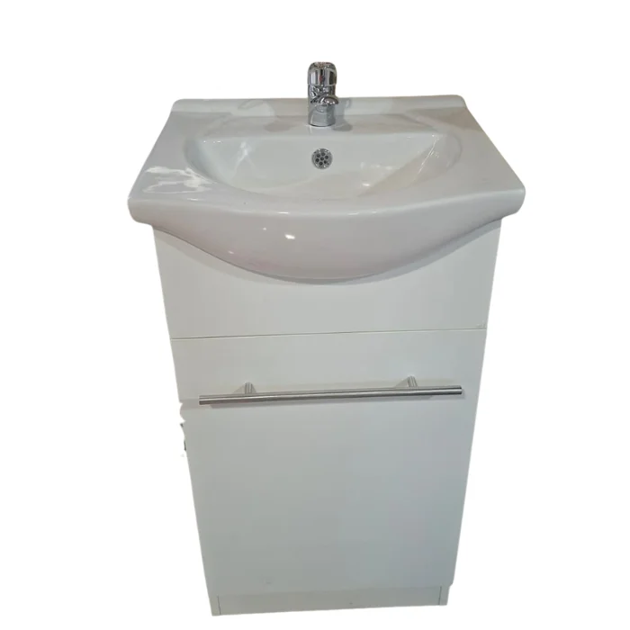 MUEBLE VANITORIO BLANCO 42*31*80CM PIAZZA