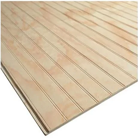 Terciado Revestimiento Ranurado Colonial 9mm 1.22x2.44