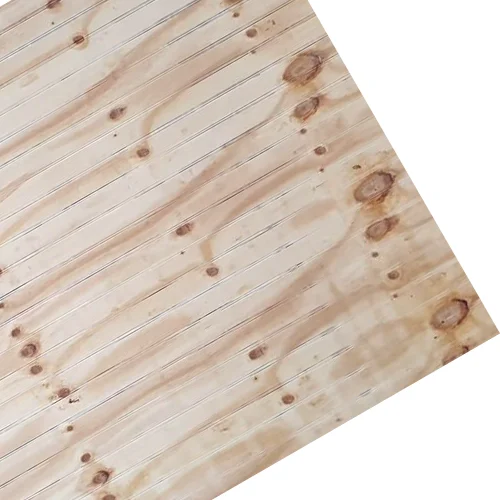 Terciado  Ranurado Colonial Segunda Calidad 9mm 1.22x2.44