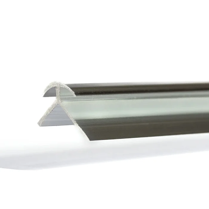 Perfil Esquinero Exterior PLACA MARMOL PLATA 250CM