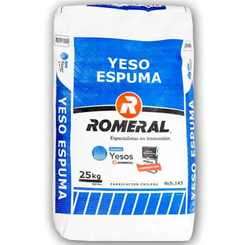 Yeso Romeral Saco 25 Kg
