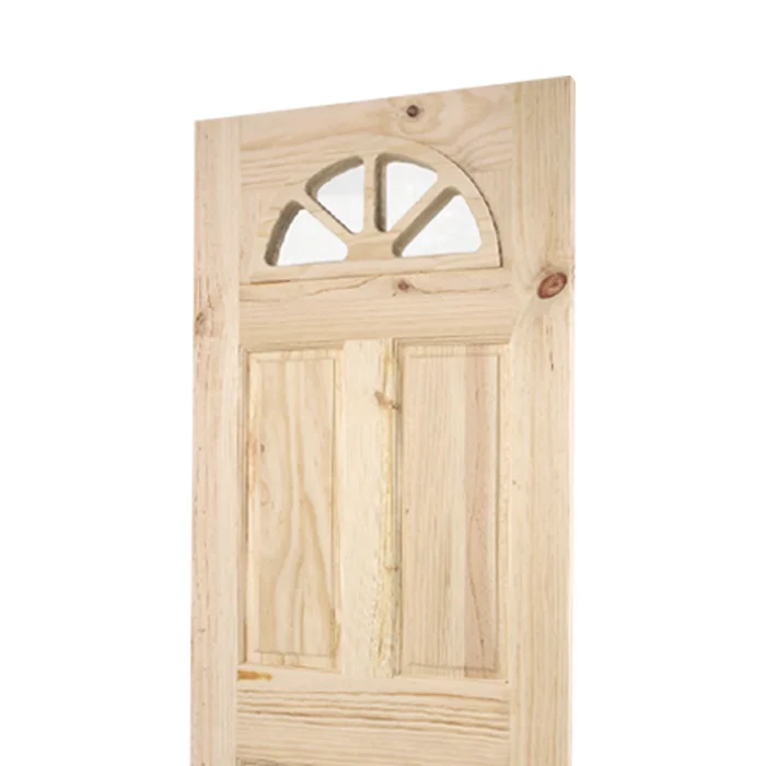 Puerta Solida Pino Radiata Asturiana Rustika  080x2.00 Mts