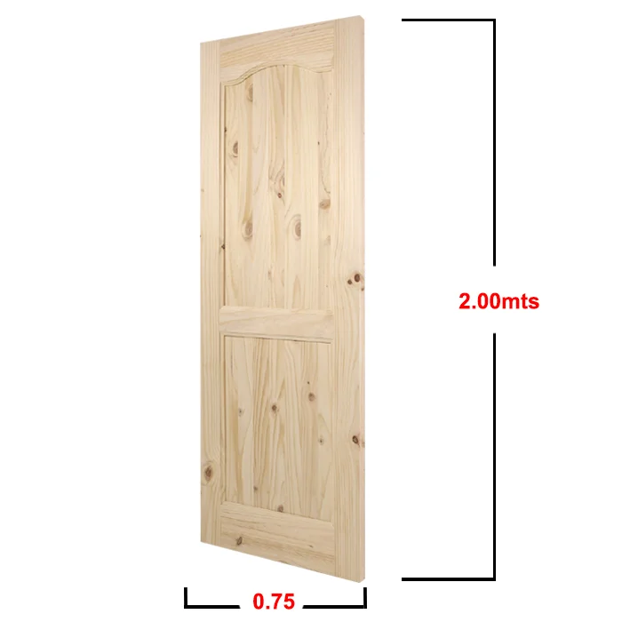 Puerta Solida Pino Radiata Monterrey  075x2.00 Mts