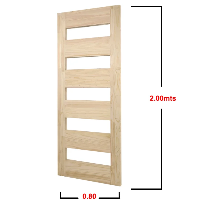 Puerta Solida Pino Radiata SOHO 080x2.00 Mts