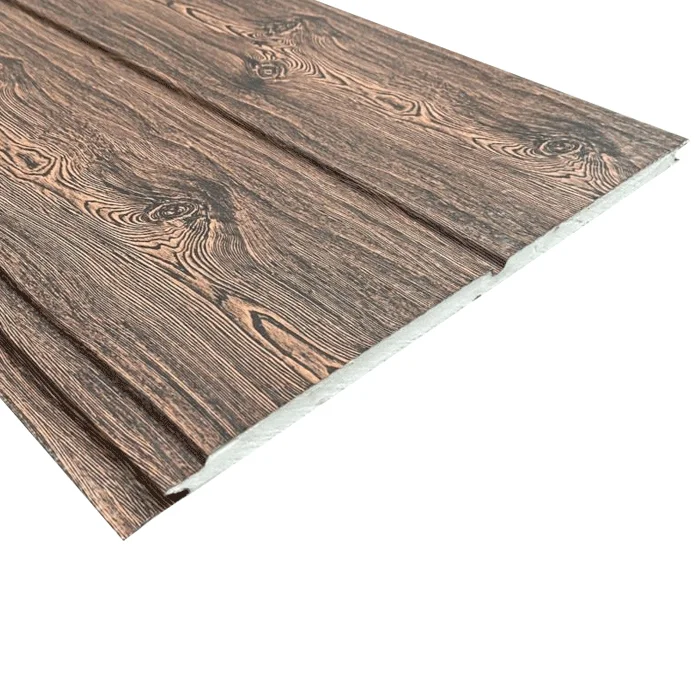 Siding Metal Horizontal Madera Wenge MW-G1