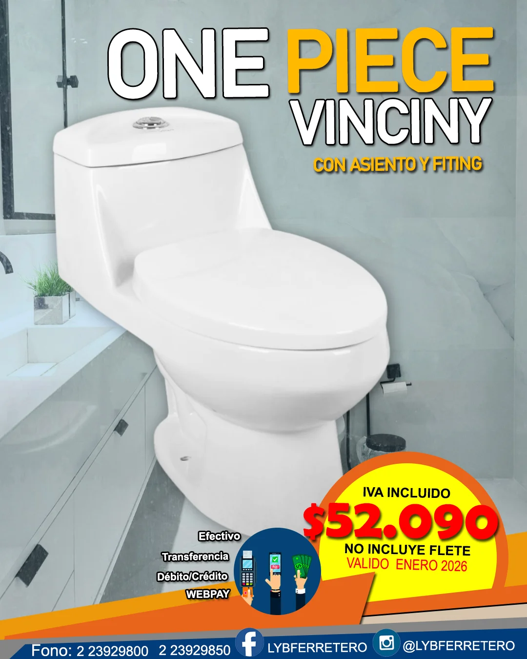 One Piece Tilcara con Asiento y Fitting