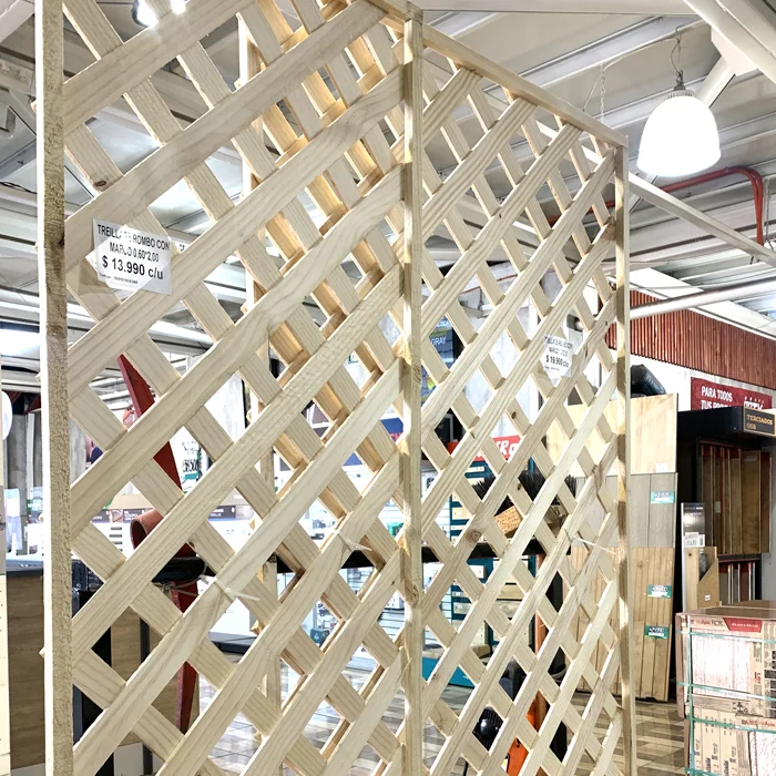 TREILLAGE ROMBO CON MARCO 1,00X2,00 MTS