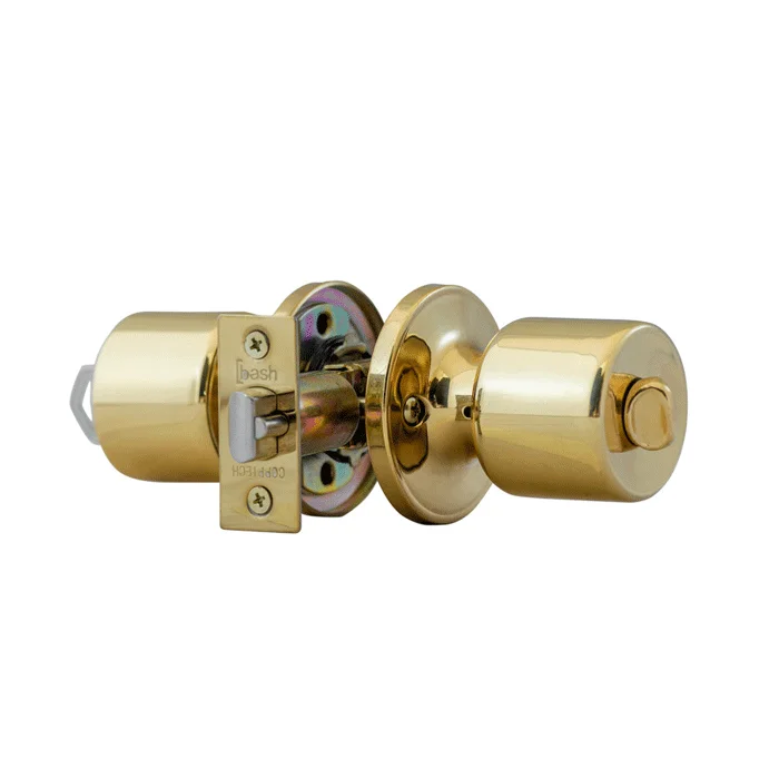 Cerradura Tubular Pomo 440 Bronce Satinado DORM/OFIC BL