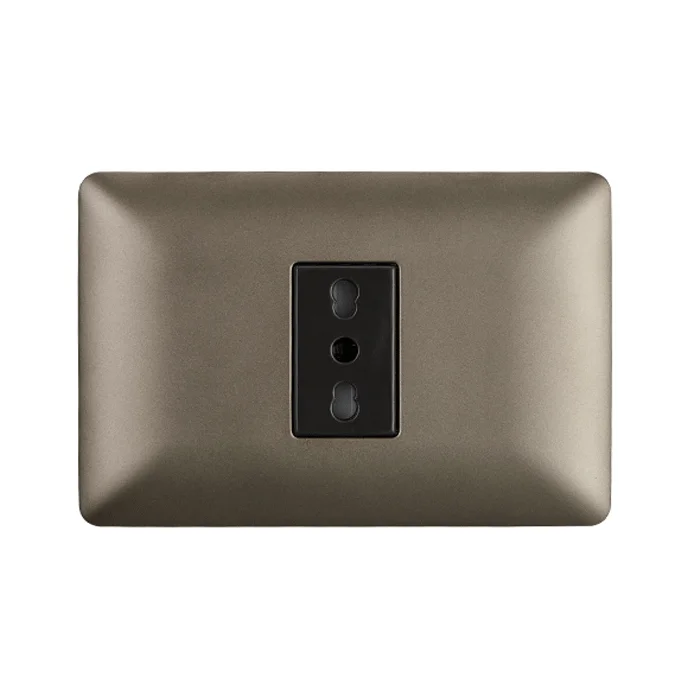 Enchufe SIMPLE 10/16A Color BRONCE TSOY
