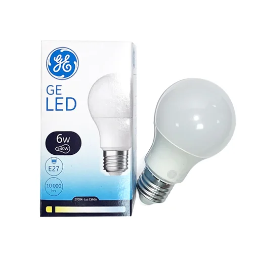 Ampolleta ECO 6W E27 Luz Fría