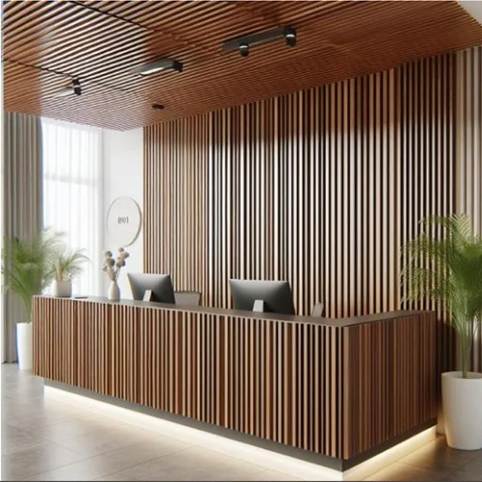 Panel Muro WPC Cerezo 24mm 168 MM x 2440MM