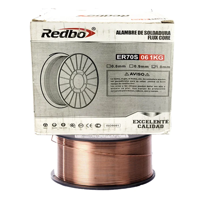 Alambre Soldadura MIG Solido ER70S 1MM 1 Kg.