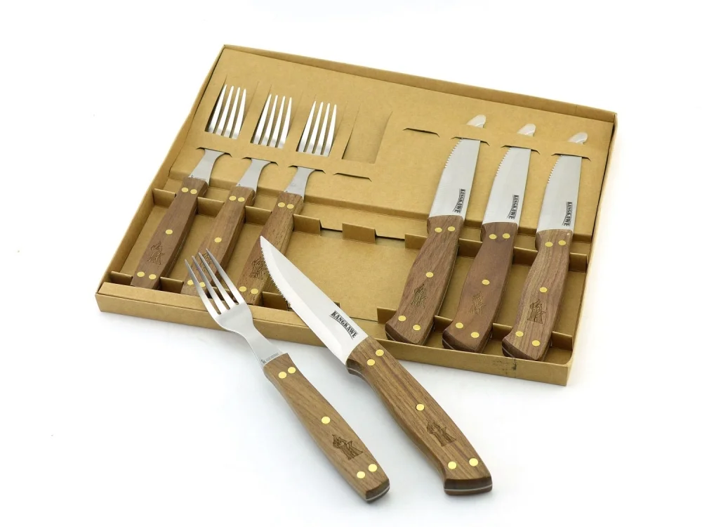 Set CUCHILLOS + TENEDORES x4