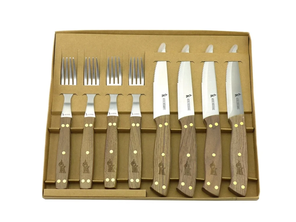 Set CUCHILLOS + TENEDORES x4