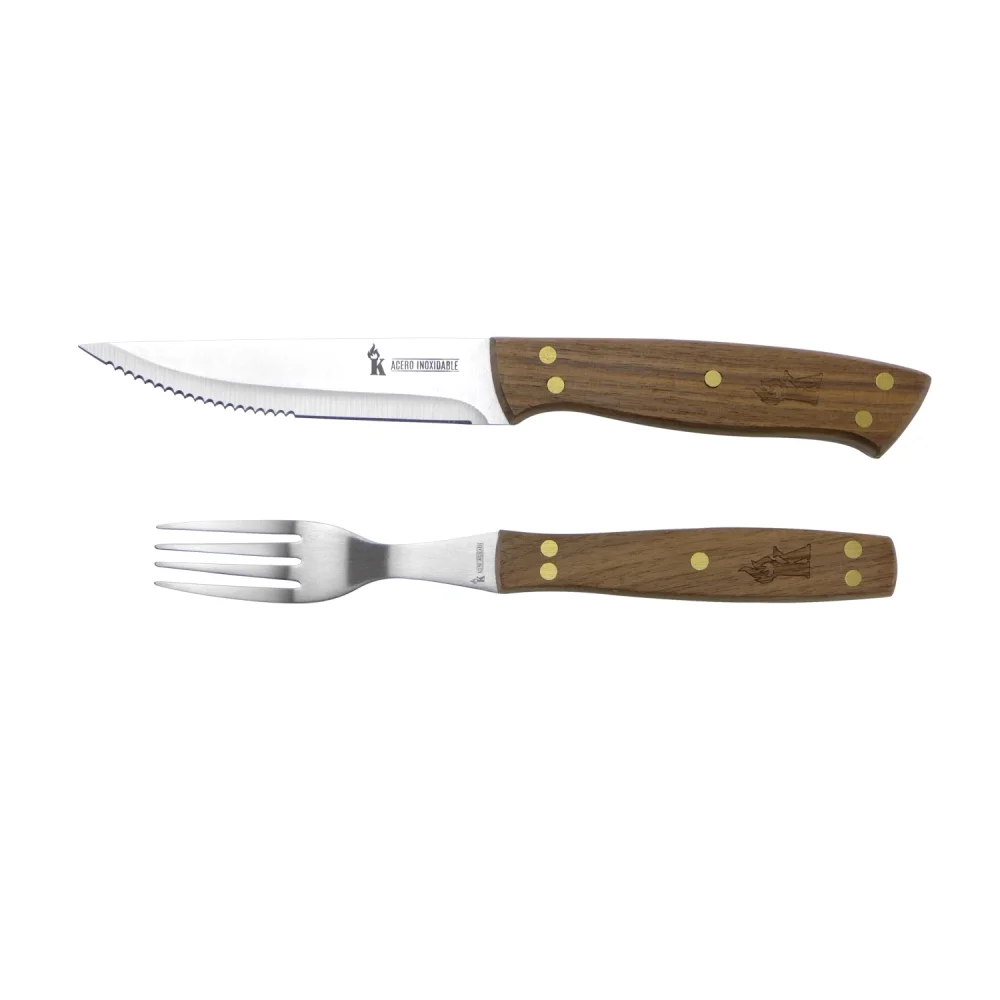 Set CUCHILLOS + TENEDORES x4