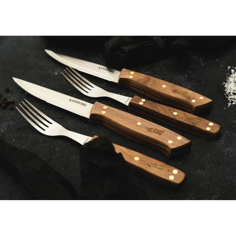 Set CUCHILLOS + TENEDORES x2