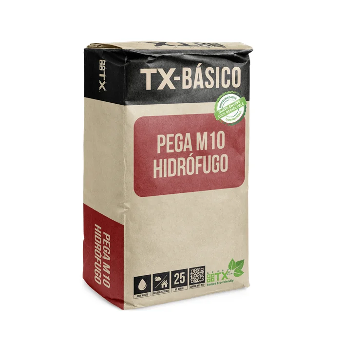 Pega M10 Hidrofugo  ALBANILERIA  25KG TX